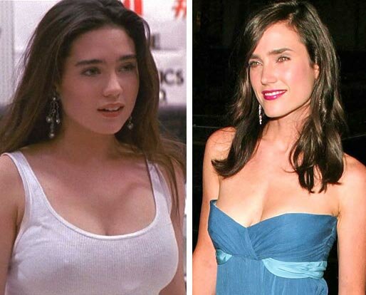 Jennifer Connelly breast reduction before and after
